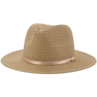 chapeau de paille droit